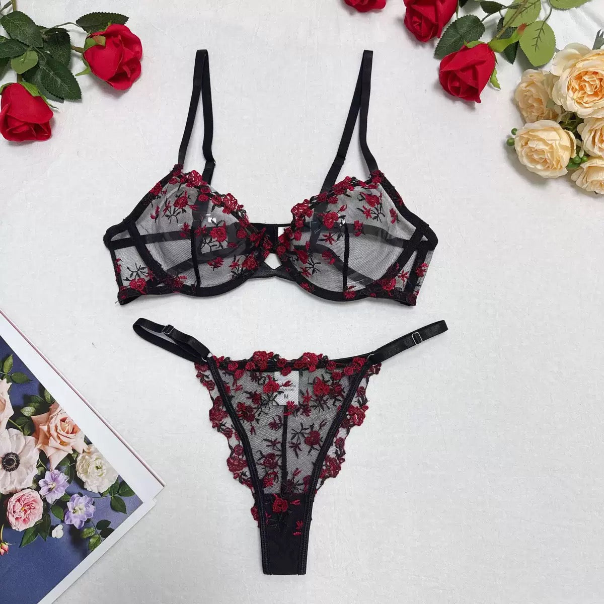 Floral Lingerie
