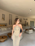 Beige Knitt Dress