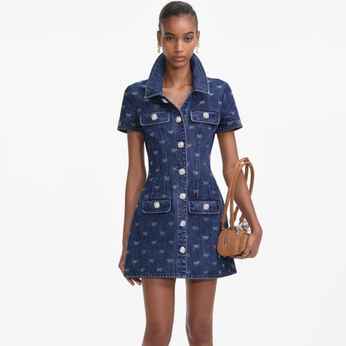 Blue Denim Dress